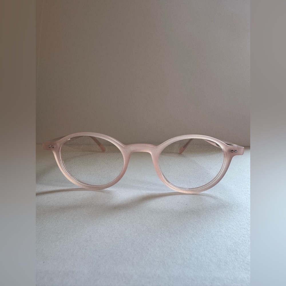 GROVE Round Pink Eyeglasses